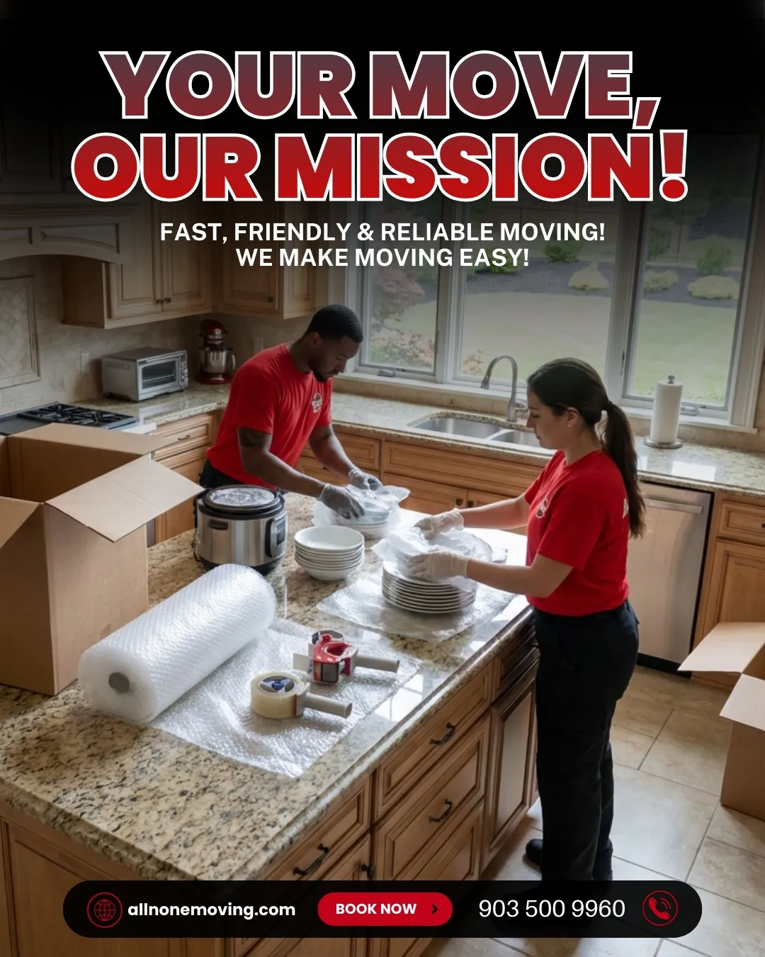 All-N-One Moving social post 3 — Longview, TX movers
