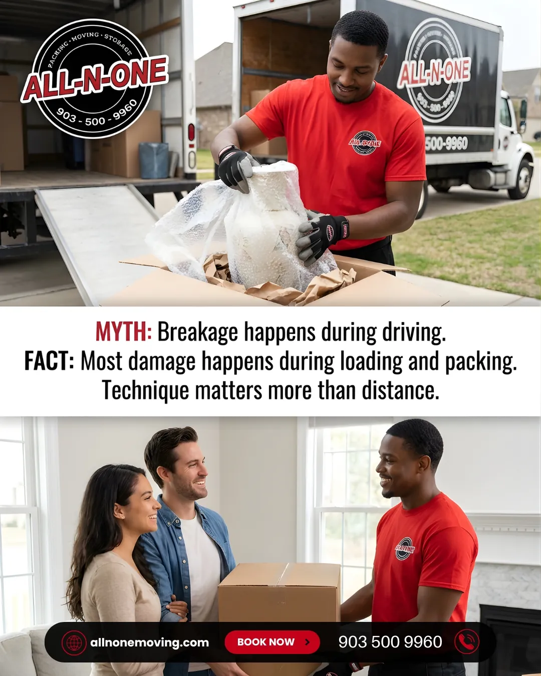 All-N-One Moving social post 6 — Longview, TX movers