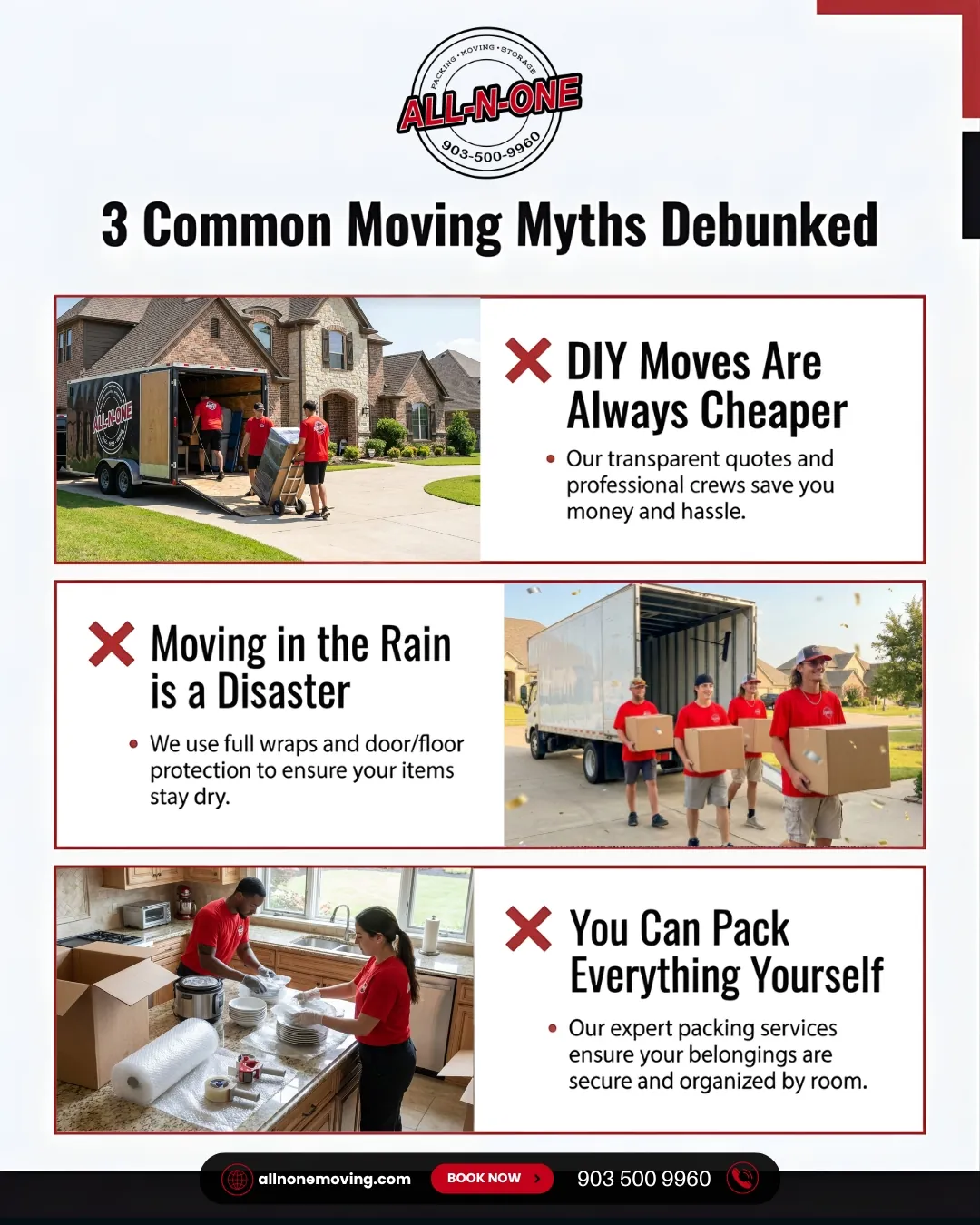 All-N-One Moving social post 10 — Longview, TX movers